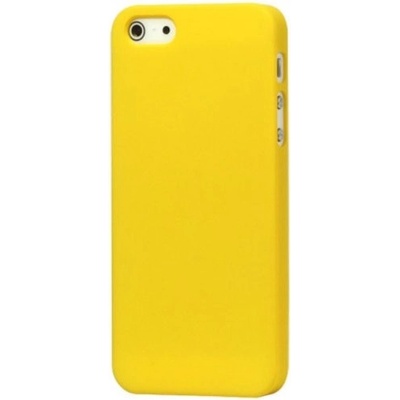 AppleKing matný pogumovaný kryt pro iPhone 5 / 5S / SE (2016) - žlutý – Zbozi.Blesk.cz