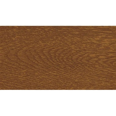Parapet venkovní r.š.400mm - pozink Lakovaný Dřevodekor Zlatý dub s folií dl.2m