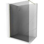 Mexen Kioto-X стена за душ Walk-in 60 x 200 cm, графит 10 mm, злато - 800-060-101-50-40-X (800-060-101-50-40-X)