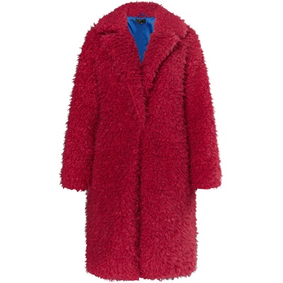 faina Зимно палто червено, размер XS-S