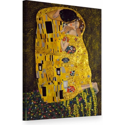 Papilora Obraz na plátne Bozk – Gustav Klimt - 100x60 cm