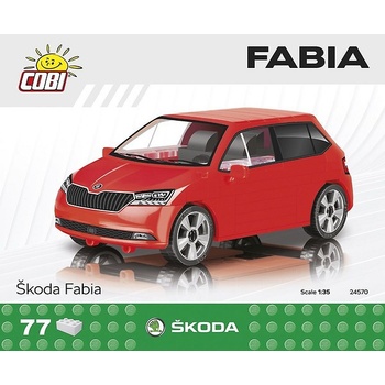 Cobi 24570 Škoda Fabia 2019, 1 : 35, 77 k