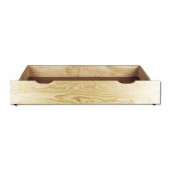 KLASA-NÁBYTEK.cz Zásuvka úložný prostor pod postel UP 97/29 borovice 97 x 69 x 29 cm