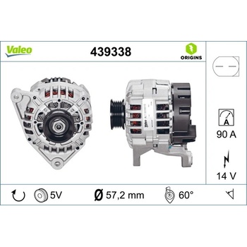 generátor VALEO 439338