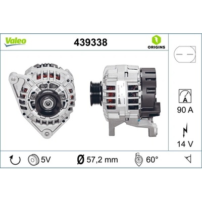 generátor VALEO 439338