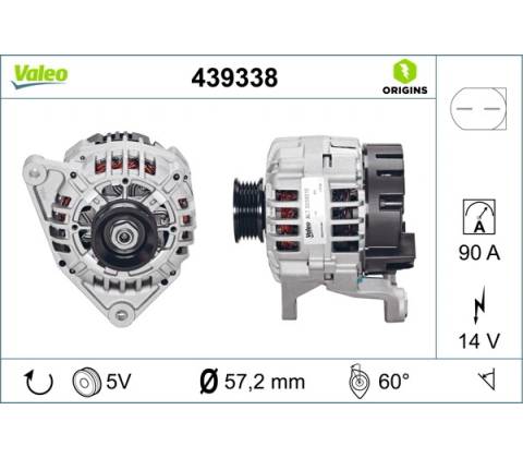 generátor VALEO 439338