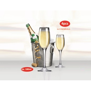 Image 1 of ALPINA ЧАША ЗА ШАМПАНСКО alpina 180мл ОПУШЕНА k-kt 4бр