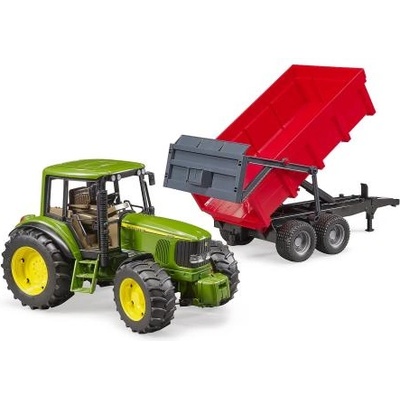 BRUDER Farmer - трактор John Deere с ремарке (02057)