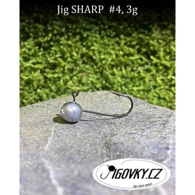 Jigovky.cz Jigová Hlava SHARP vel.3 20g 5ks
