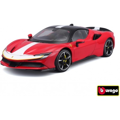 Signature Bburago Ferrari Series SF90 Stradale Assetto Fiorano Red 1:18