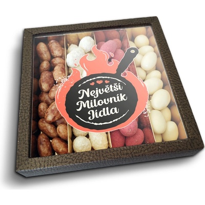 Sablio Mandle v čokoládě Největší milovník jídla 4x 80 g