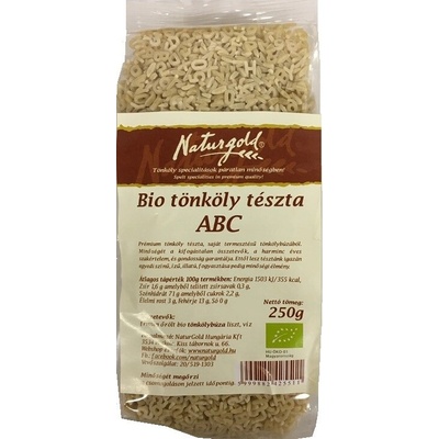 Naturgold Bio Špaldové těstoviny ABC 250 g