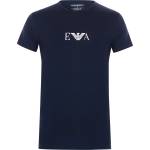 Emporio Armani Тениска Emporio Armani Chest Logo T Shirt - Navy