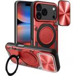 Techsuit Калъф за iPhone 17 Pro Max - Techsuit - CamGuard Pro - Червен (KF2348759)