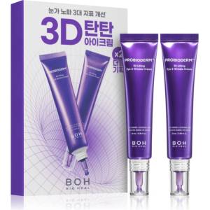 Bioheal boh Probioderm 3D Lifting Eye & Wrinkle Cream концентриран очен крем против признаци на стареене ДУО ОПАКОВКА 2x25ml
