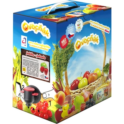 Ovocňák Mošt jablko a jahoda 3 l