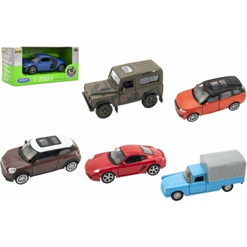 Auto Welly kov model 1:34-v krabičke 16x7cm VÝPREDAJ 1:39