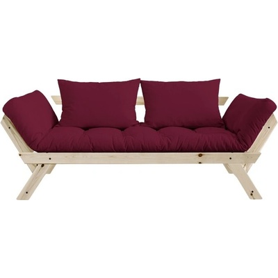 Karup Design BEBOB SOFA natural pine z borovice 75*200 cm bordeaux