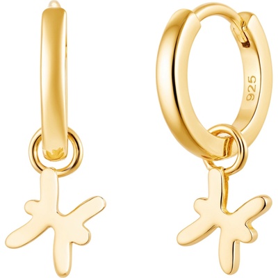 Olivie Strieborné náušnice RYBY GOLD 9598