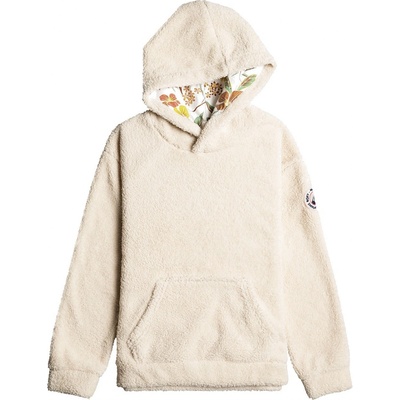 Roxy Someone New Fleece Hoodie Natural