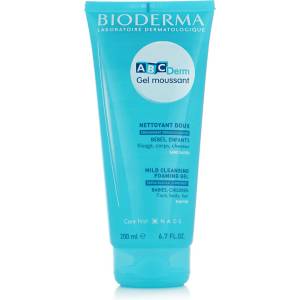 BIODERMA ABCDerm Gel Moussant Mild Cleansing Foaming Gel 200 ml