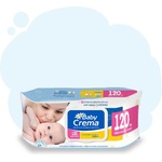 BABY CREMA Мокри кърпички Baby Crema с екстракт от лайка, 120 бр (2010:)