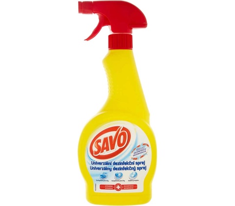 SAVO Dezinfekční univerzální čistič ve spreji, 500 ml