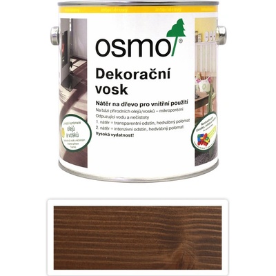 OSMO Dekorační vosk transparentní 2,5 l Dub antik 3168