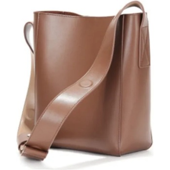 Image 1 of L8090 Bucket Bag Cowhide Shoulder Messenger Handbag Дамска Чанта