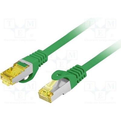 Lanberg PCF6A-10CU-0500-G Patch S/FTP Cat 6a RJ45 vidlice z obou stran lanko Cu