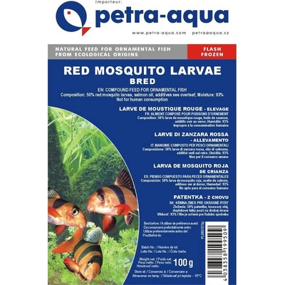 Petra-Aqua Mražená patentka červená pro potěr 100 g