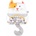 Амек Тойс Играчка против колики с черешови костилки Амек Тойс - Котка, Lazy the cat (98403)