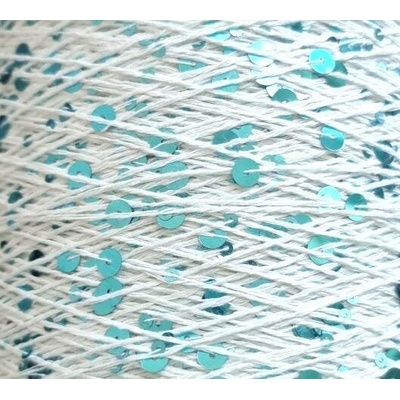 MILA Příze Blink! Sequin č. BAJ061 Modrá blankytná
