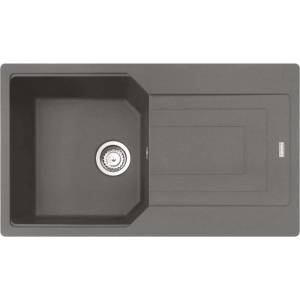Franke Urban - Мивка от фрагранит UBG 611-86, 86x50 см, сив камък 114.0700. 115 (114.0700.115) Мивка за вграждане