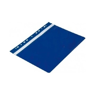 Rýchloviazač, s eurodierovaním, PVC, A4, DONAU, modrý