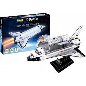 Revell 3D пъзел Revell - Космическа совалка Дискавъри, 126 части (R00251)