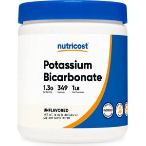 Nutricost Детокс, Клетъчен метаболизъм - Калиев Бикарбонат, 454 g прах (72199 (314109) NC)