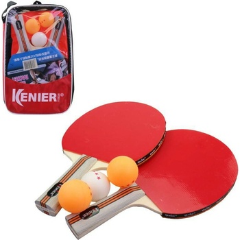 Made Rakety ping pong set + 3 loptičky