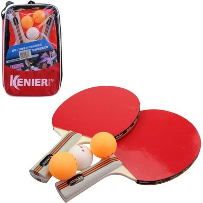 Made Rakety ping pong set + 3 loptičky