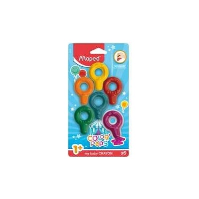 Maped Color'Peps Baby Crayons pastelky 6 farieb