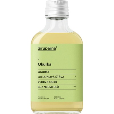 Sirupárna Domácí Okurkový Sirup 100 ml