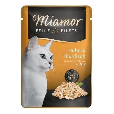 Miamor Cat Filet kuře & tuňák jelly 100 g
