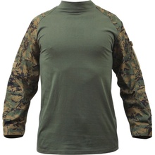 Košile Rothco Combat taktická digital woodland marpat