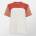 Lacoste Тениска Lacoste Logo Colour Block T-Shirt - Latte HBI