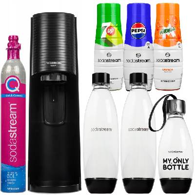 SODASTREAM TERRA Black Pepsi Zero Mpack