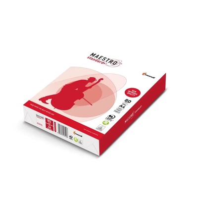 Igepa Копирна хартия офис Maestro Standard Plus клас B 94918A80 (A4, 80g/m2, 500 листа, хартия бяла, матова) (94918A80)