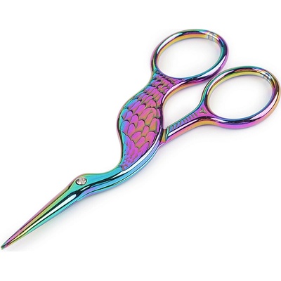 Nůžky vyšívací čáp délka 10 cm Varianta: multikolor, Balení: 1 ks 61164/158389/283320 – Zbozi.Blesk.cz