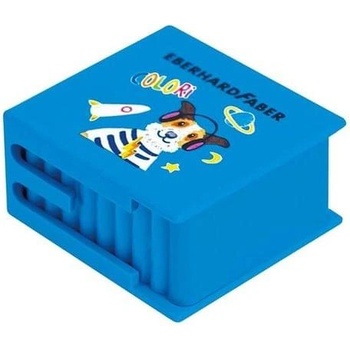 Eberhard Faber Острилка Colori, двойна, синя (1015200227)