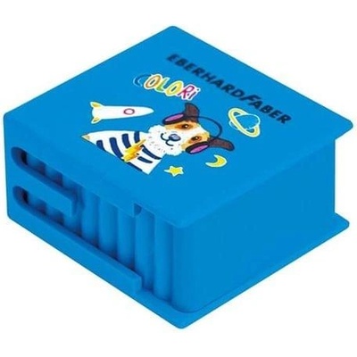 Eberhard Faber Острилка Colori, двойна, синя (1015200227)