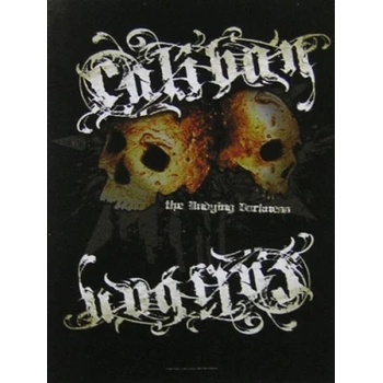 Image 1 of HEART ROCK флаг Caliban - 2 черепа - HFL0844